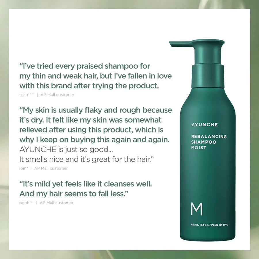 AYUNCHE REBALANCING SHAMPOO MOIST 350g