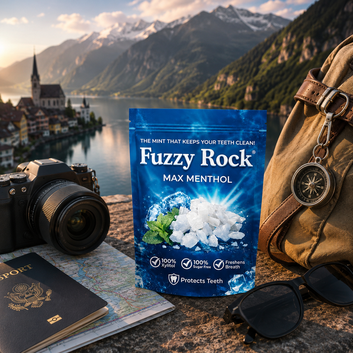 Fuzzy Rock Crystal - Max Menthol
