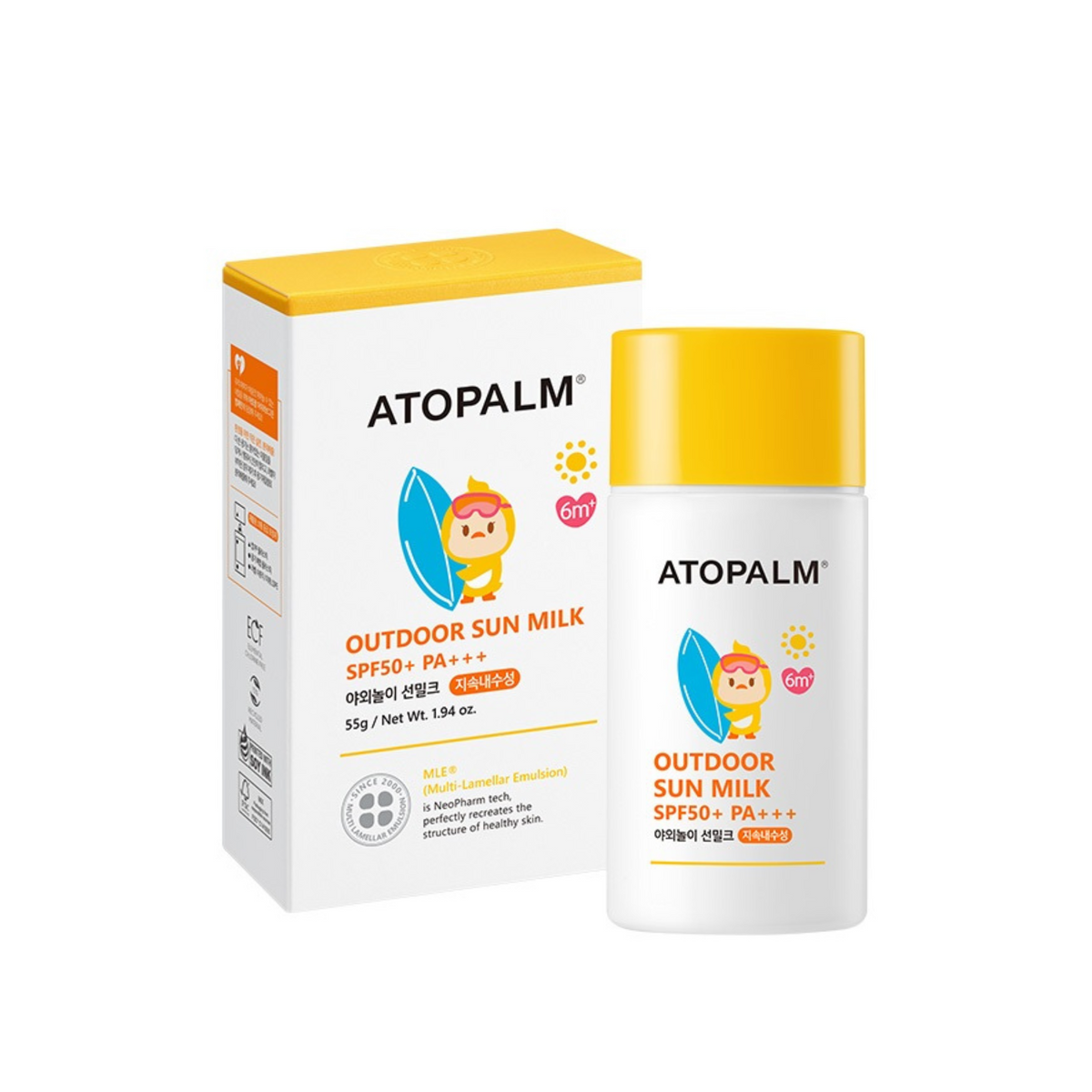 ATOPALM Outdoor Sun Milk SPF50++