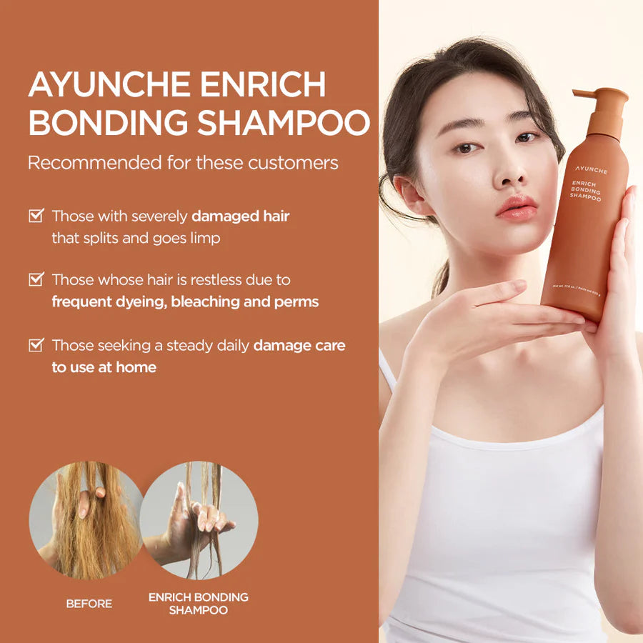 AYUNCHE ENRICH BONDING SHAMPOO 350g