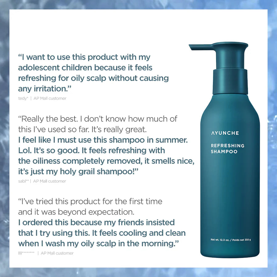 AYUNCHE REFRESHING SHAMPOO 350G