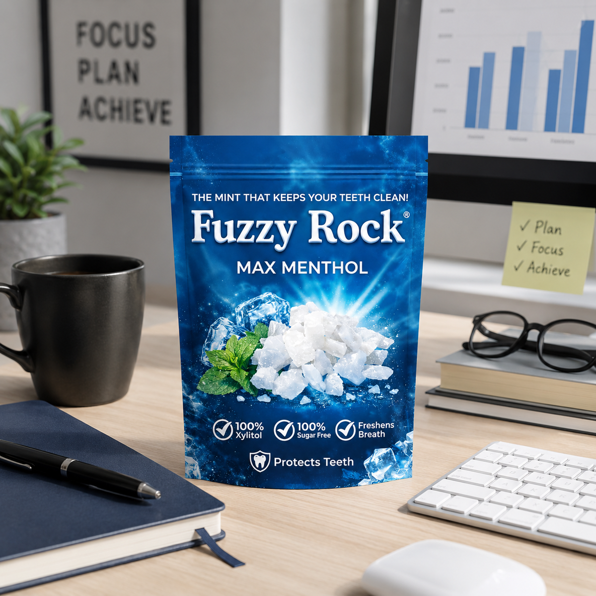 Fuzzy Rock Crystal - Max Menthol