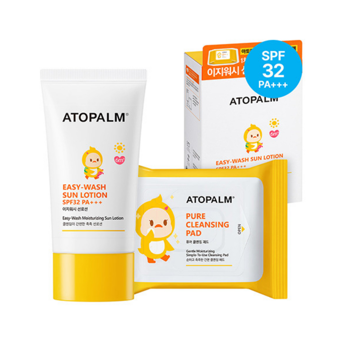 ATOPALM Easy Wash Sun Lotion SPF 32+ 60ml